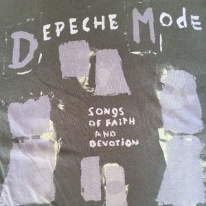 Depeche Mode Songs of Faith & Devotion Tshirt MD